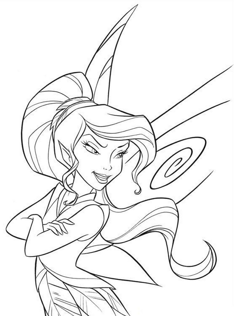 coloriage vidia fee voltigeuse